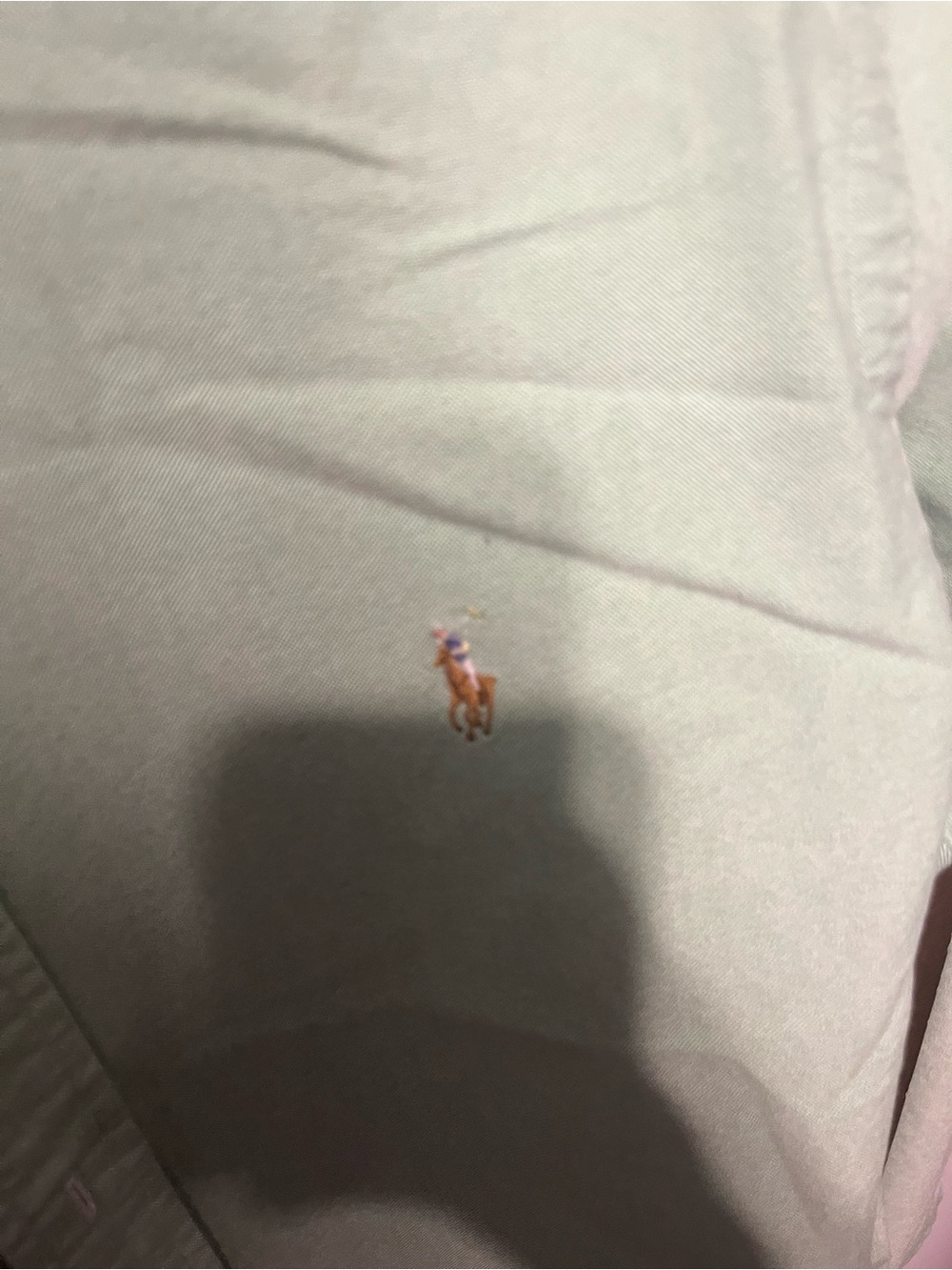 Ralph Lauren light Green Button-Down Oxford Shirt - Picture 3 of 7